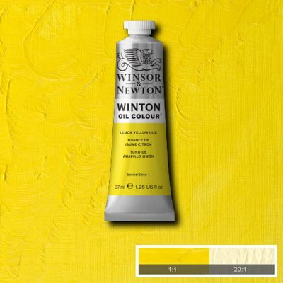 W&N OLEO WINTON 37ML SOMBRA AMARILLO LIMON