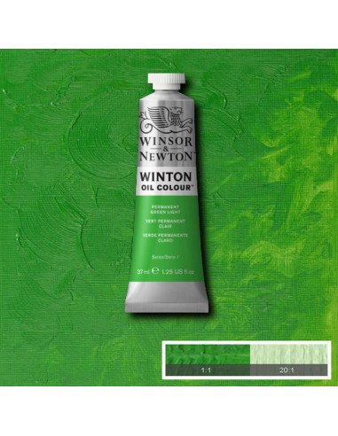 W&N OLEO WINTON 37ML VERDE CLARO PERMANENTE
