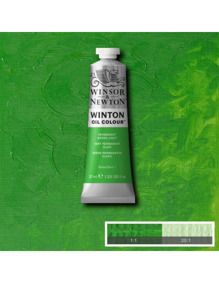 W&N OLEO WINTON 37ML VERDE CLARO PERMANENTE