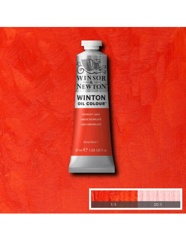 W&N OLEO WINTON 37ML LACA ESCARLATA