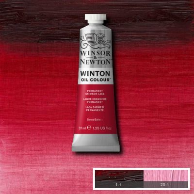 W&N OLEO WINTON 37ML LACA CARMESÍ PERMANENTE