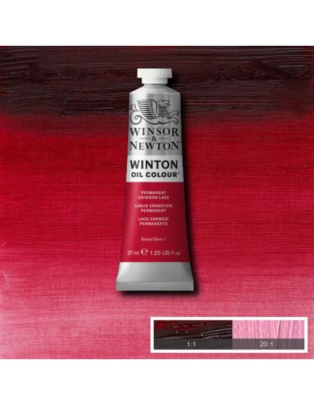 W&N OLEO WINTON 37ML LACA CARMESÍ PERMANENTE