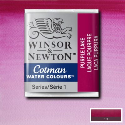 W&N ACUARELA COTMAN 1/2 GODET LACA PÚRPURA