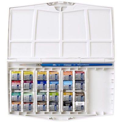 W&N CWC CAJA PINTOR PLUS 24 SEMI GODET