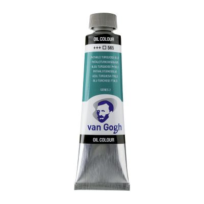 OLEO VAN GOGH 40ML Ftalo Turquesa Azul 565