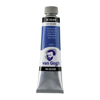 OLEO VAN GOGH 40ML Azul Ftalo 570