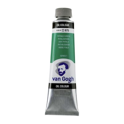 OLEO VAN GOGH 40ML Verde Ftalo 675