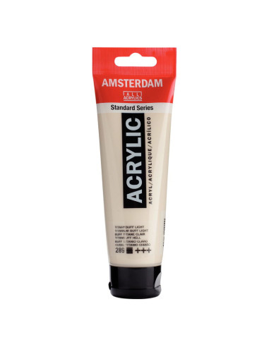 ACRILICO AMSTERDAM 120ML Buff Titanio CLA 289
