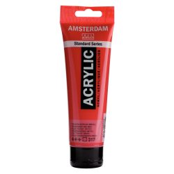 ACRILICO AMSTERDAM 120ML Rojo TRANS  Medio 317