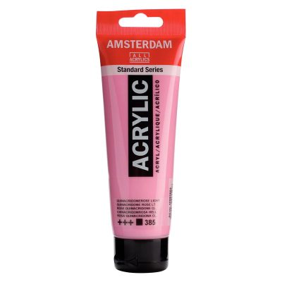 ACRILICO AMSTERDAM 120ML Rosa Quinacridona CLA 385