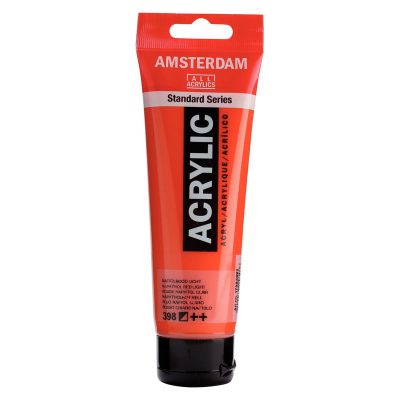 ACRILICO AMSTERDAM 120ML Rojo Naphthol CLA 398
