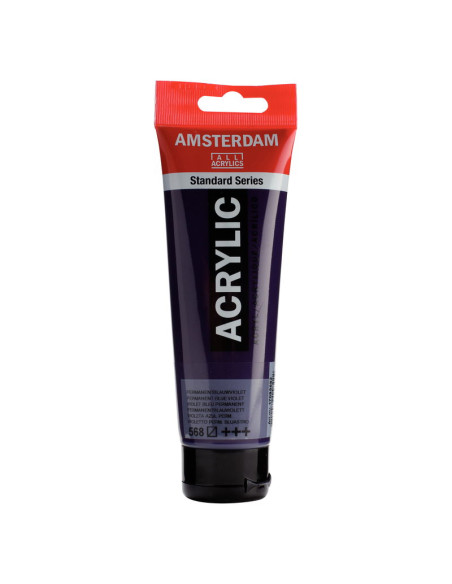 ACRILICO AMSTERDAM 120ML PERM Azul Violeta 568