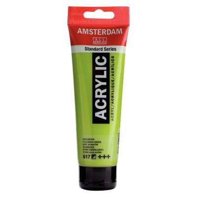 ACRILICO AMSTERDAM 120ML Verde Amarillo 617