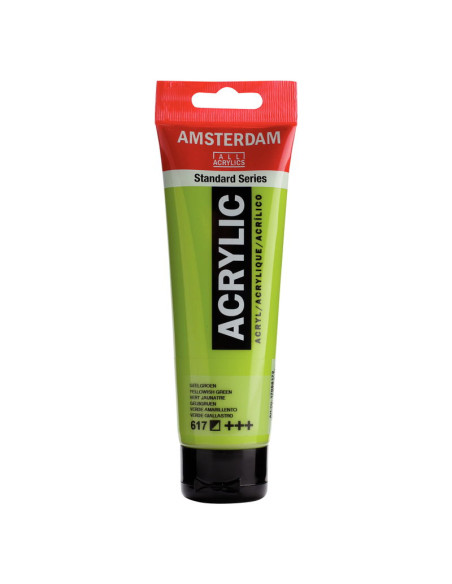 ACRILICO AMSTERDAM 120ML Verde Amarillo 617