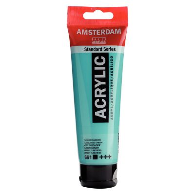 ACRILICO AMSTERDAM 120ML Turquesa Verde 661