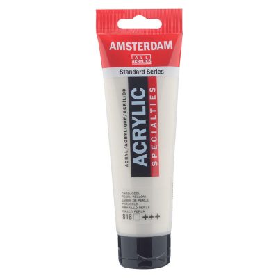 ACRILICO AMSTERDAM 120ML Amarillo Perla 818