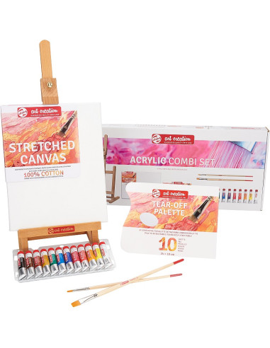 ACRILICO ARTCREATION CAJA 12 UDS 12 ML CABALLETE