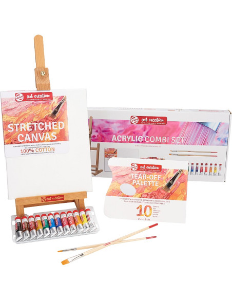 ACRILICO ARTCREATION CAJA 12 UDS 12 ML CABALLETE