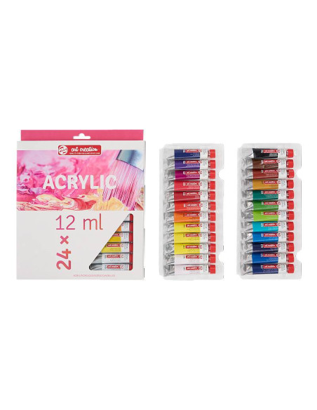 ACRILICO ARTCREATION CAJA 24 UDS 12 ML SURT 