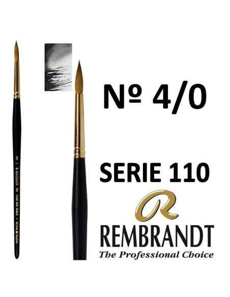 PINCEL REMB  ACUARELA 110 Nº 4/0