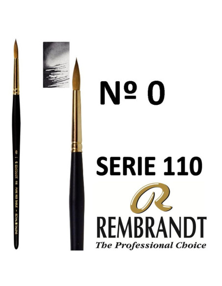PINCEL REMB  ACUARELA 110 Nº 0