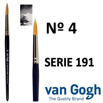 PINCEL VAN GOGH ACUARELA 191 No 4