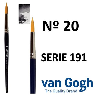 PINCEL VAN GOGH ACUARELA 191 No 20
