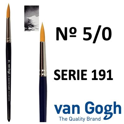 PINCEL VAN GOGH ACUARELA 191 No 5/0
