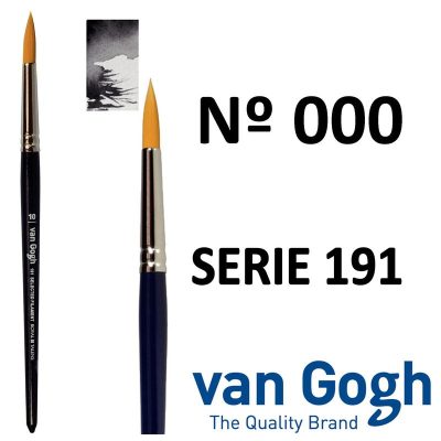 PINCEL VAN GOGH ACUARELA 191 No 000