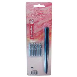 CALIG ARTCREATION 5 PLUMILLAS Y 1 MANGO EN