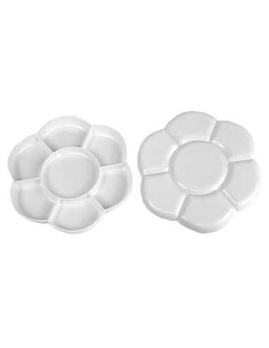 PALETA TALENS PLAS FLOR 17 CM DOBLE