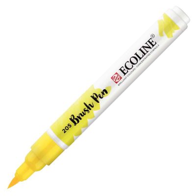ROTULADOR ECOLINE BRUSH PEN Amarillo Limón 205