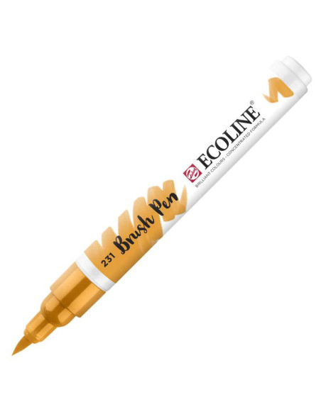 ROTULADOR ECOLINE BRUSH PEN Ocre Oro 231
