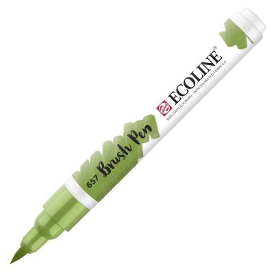 ROTULADOR ECOLINE BRUSH PEN Bronce Verde 657