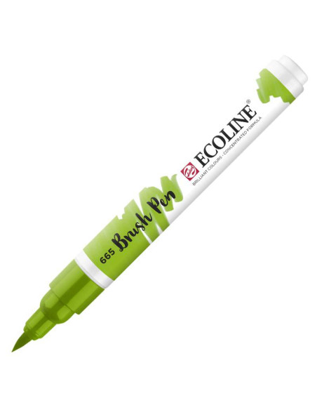 ROTULADOR ECOLINE BRUSH PEN Verde Primavera 665