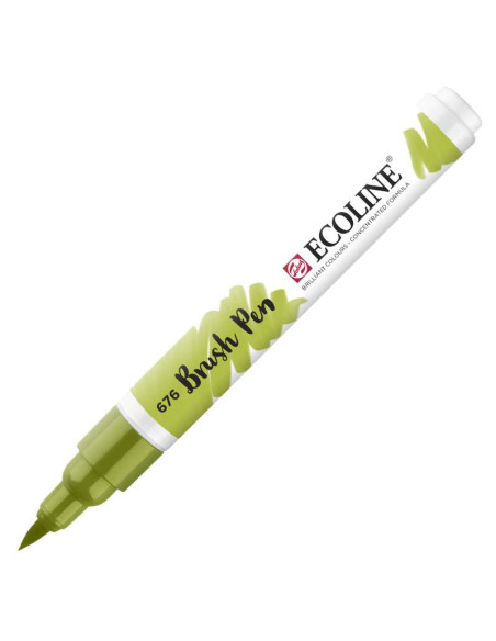 ROTULADOR ECOLINE BRUSH PEN Verde Hierba 676
