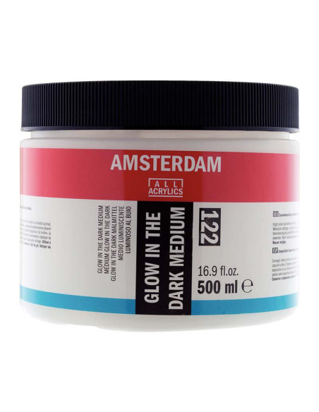 MEDIUM GEL LUMINISCENTE AMSTERDAM 500ML