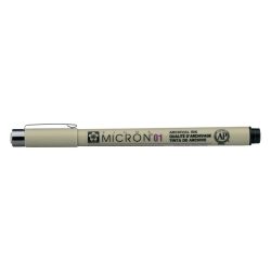 ROTULADOR SAKURA PIGMA MICRON 01 NEGRO