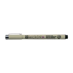 ROTULADOR SAKURA PIGMA MICRON 04 NEGRO