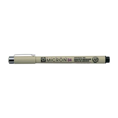 ROTULADOR SAKURA PIGMA MICRON 04 NEGRO