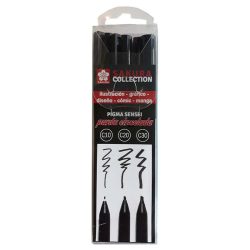 ROTULADOR SAKURA PIGMA SENSEI BISELADO 3 PO03003