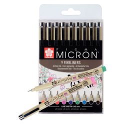 ROTULADOR SAKURA PIGMA MICRON 05 8 COL   1 PO09001