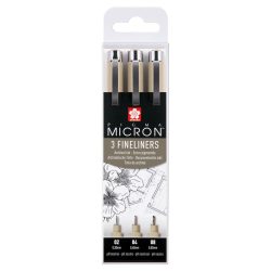 ROTULADOR SAKURA PIGMA MICRON 02-04-08 3  POXSDK3