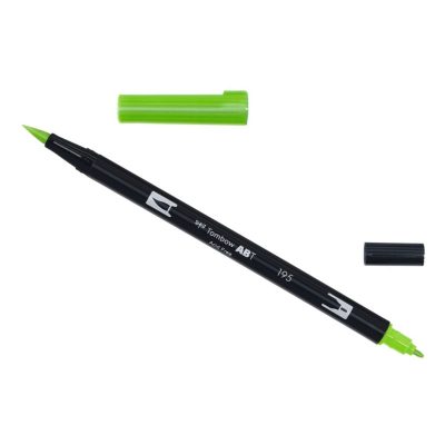 TOMBOW ABT DUAL BRUSH 195 LIGHT GREEN
