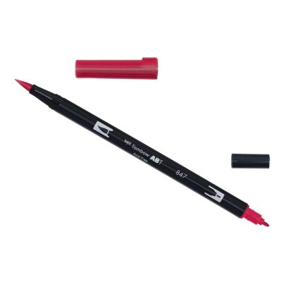 TOMBOW ABT DUAL BRUSH 847 CRIMSON