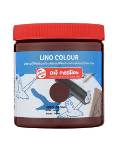 PINTURA LINOGRABADO TALENS 250ML PARDO