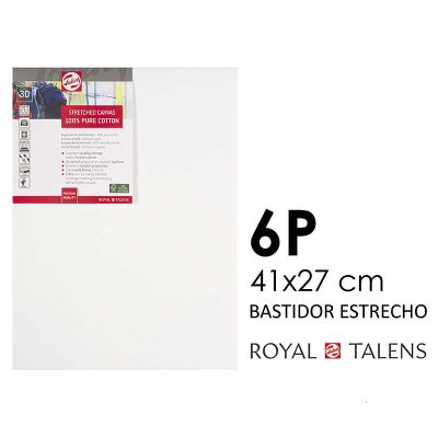 BASTIDOR ENTELADO EN ALGODON TALENS 6P 41X27 CM