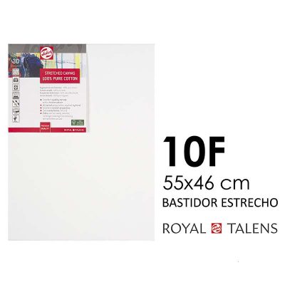 BASTIDOR ENTELADO EN ALGODON TALENS 10F 55X46 CM