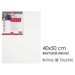 BASTIDOR ENTELADO EN ALGODON TALENS 3D 40X50CM