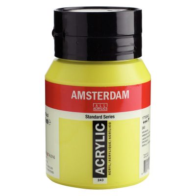 ACRILICO AMSTERDAM 500ML AMARILLO VERDE ISH 243